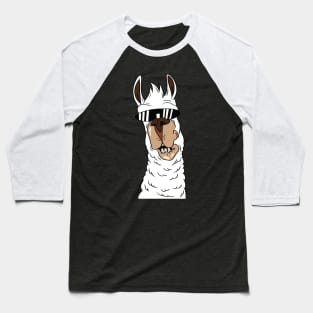 llama funny face Baseball T-Shirt